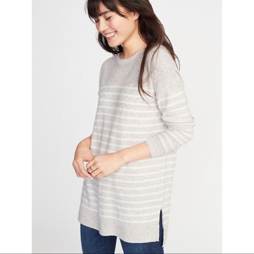 Old Navy Stripe Boatneck Sweater